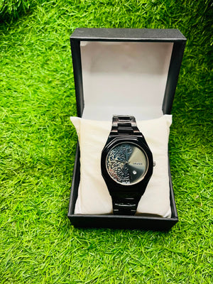 Premium Black Arabic  Watch