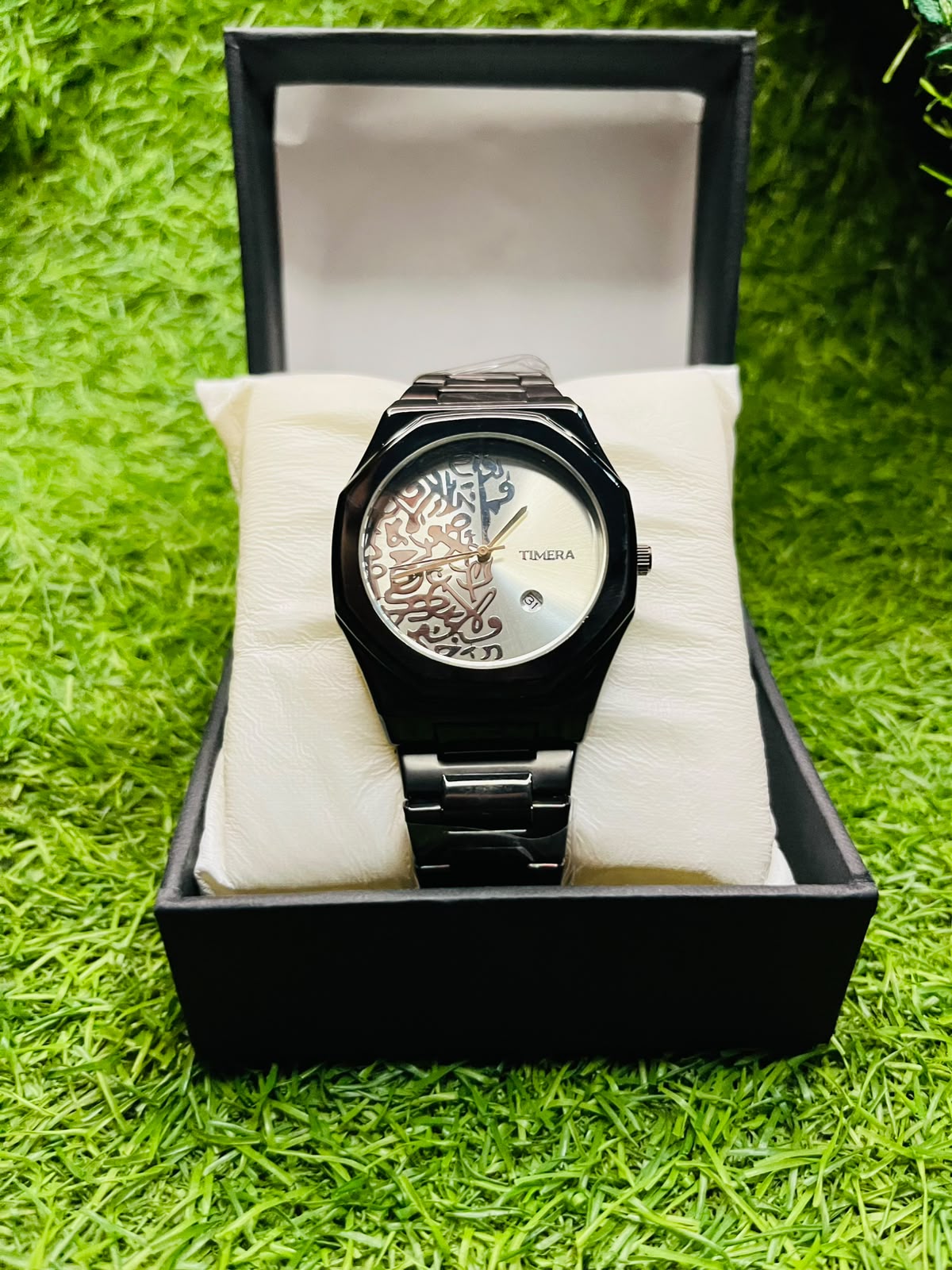 Premium Black Arabic  Watch