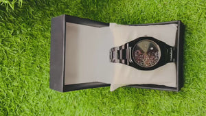 Premium Black Arabic  Watch